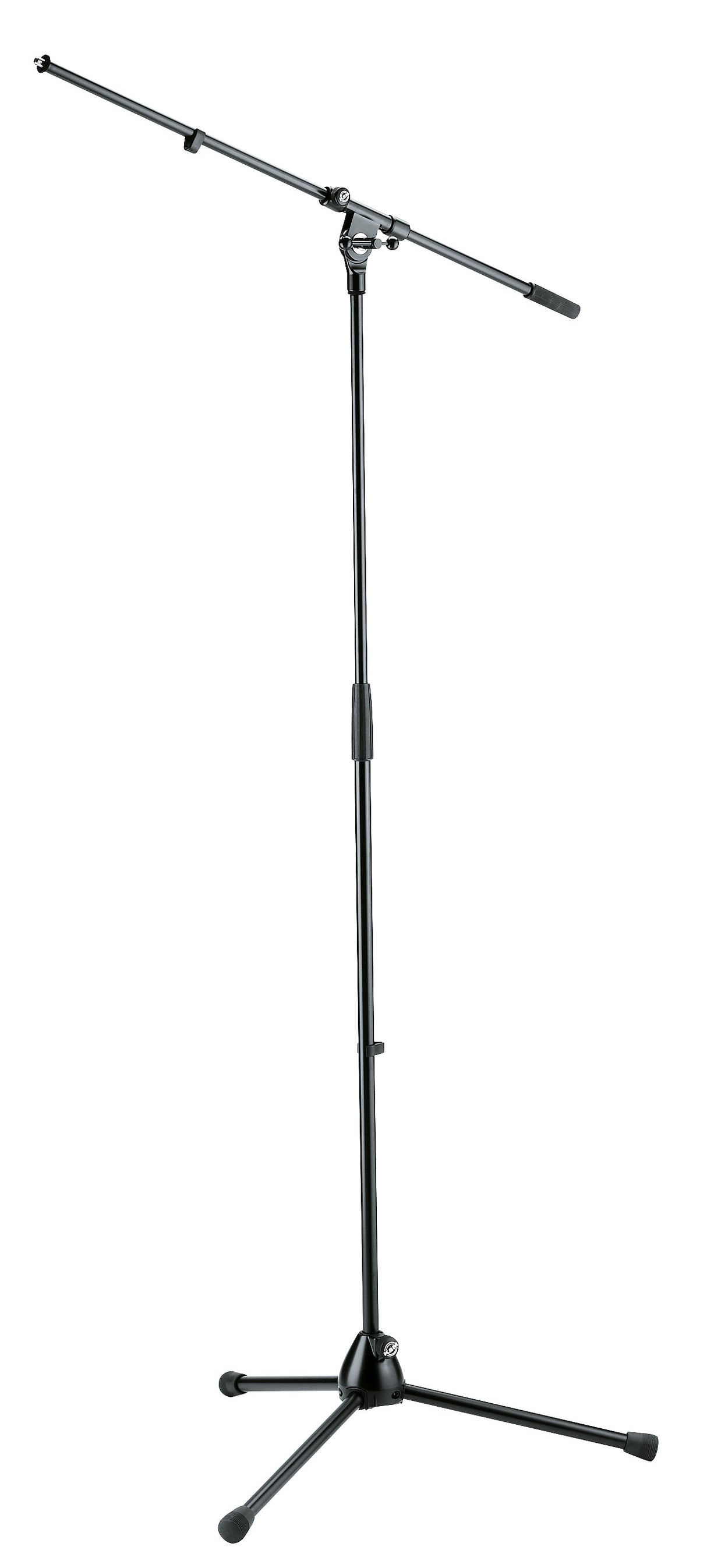 K&M mikrofonstativ 210/2 med galge 21100 Sort