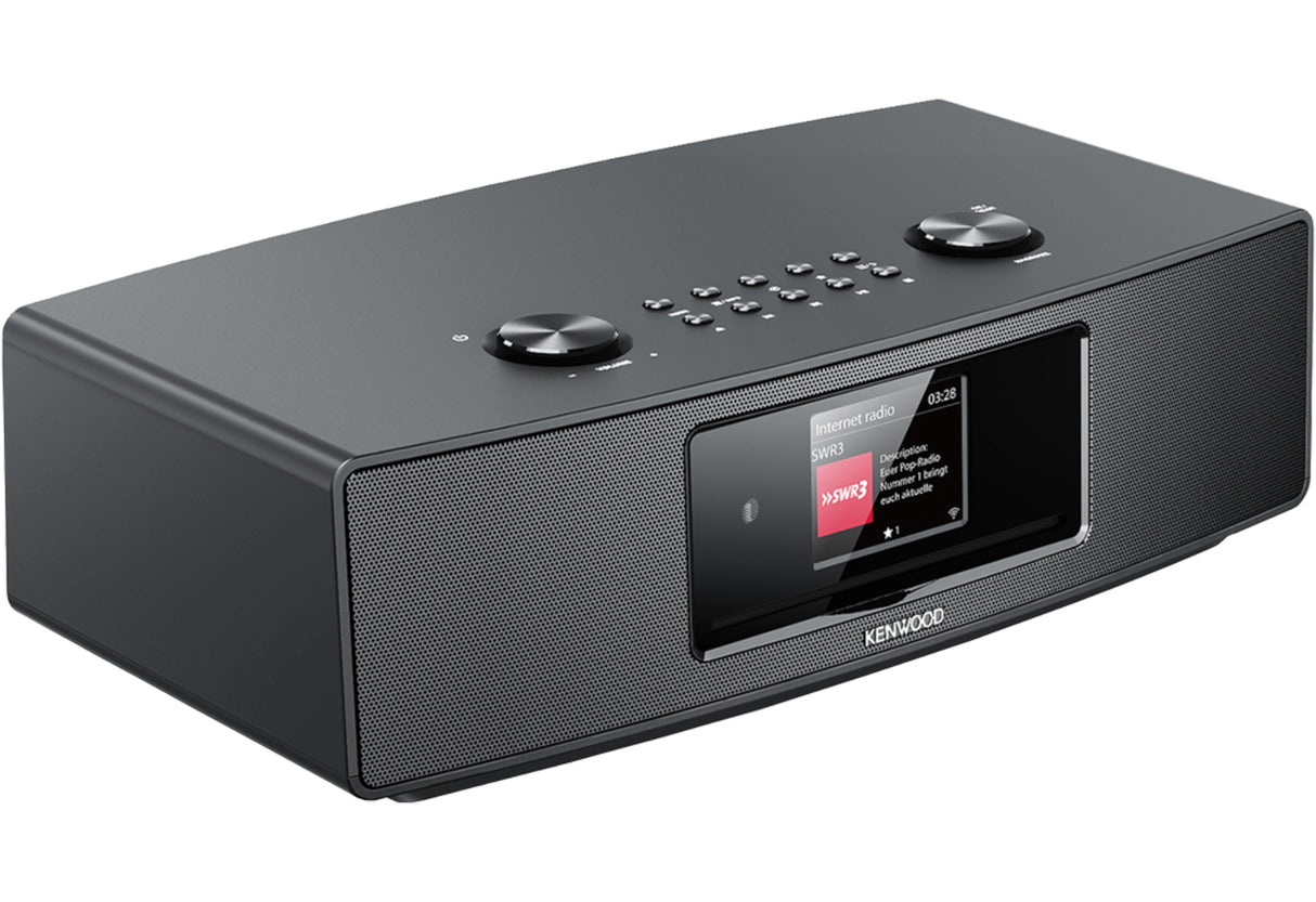 Kenwood CR-ST700SCD-B Internet Radio m. Bluetooth og DAB+ (Sort)