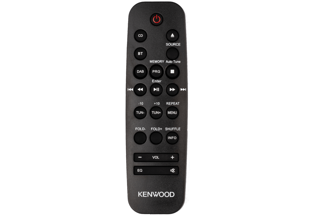 Kenwood M-918DAB-H Minianlæg m. Bluetooth og DAB+ (Aluminium)