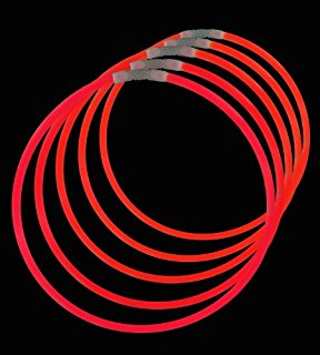 Knæklys Armbånd 100 stk. (Ensfarvede)