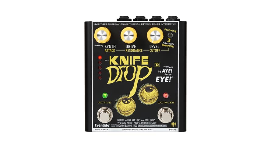 Eventide Knife Drop sub-oktav fuzz-pedal