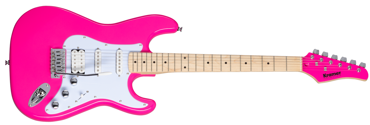 KRamer Focus VT-211S El-guitar (Hot Pink)
