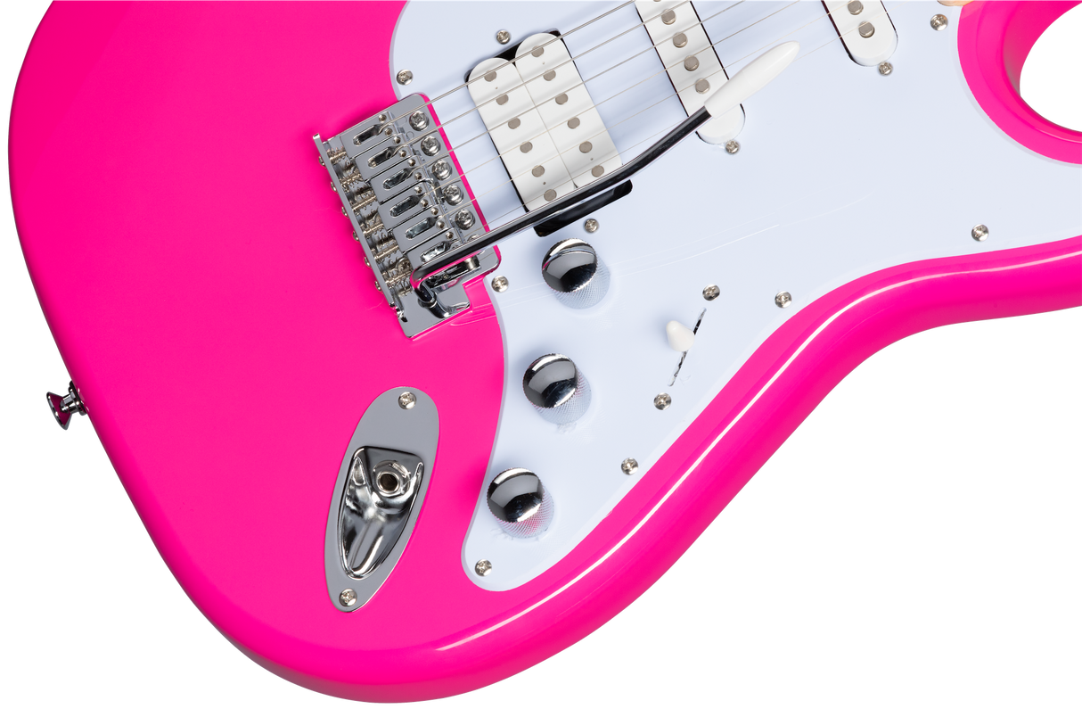 KRamer Focus VT-211S El-guitar (Hot Pink)