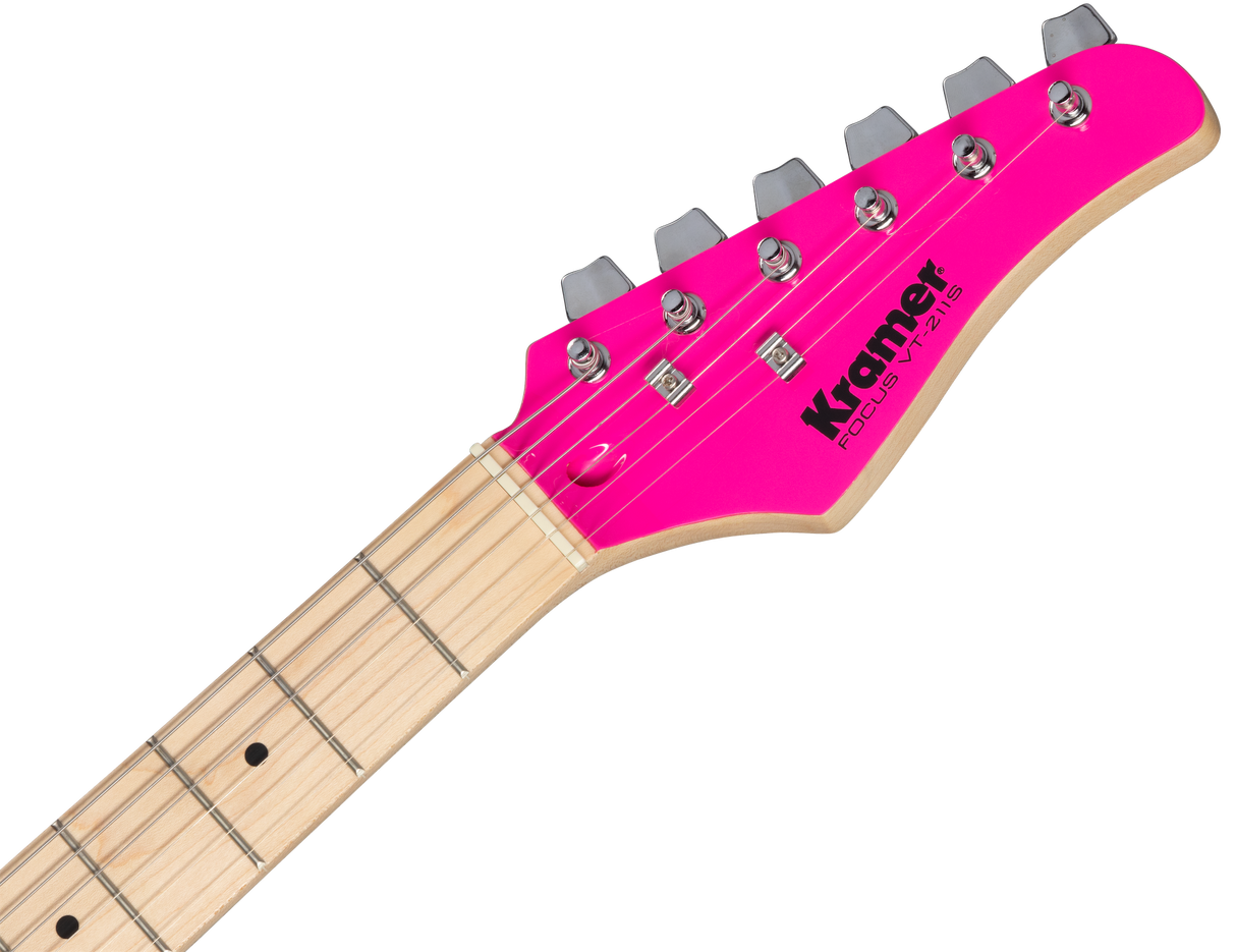 KRamer Focus VT-211S El-guitar (Hot Pink)