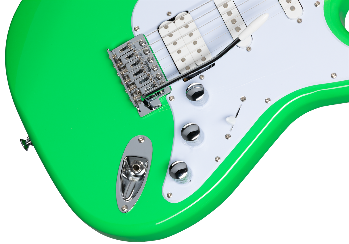 KRamer Focus VT-211S El-guitar (Neon Green)