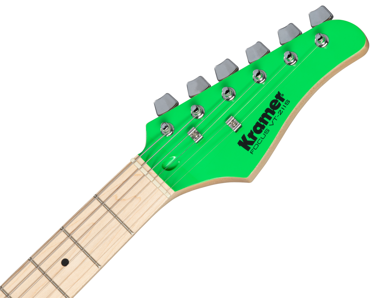 KRamer Focus VT-211S El-guitar (Neon Green)