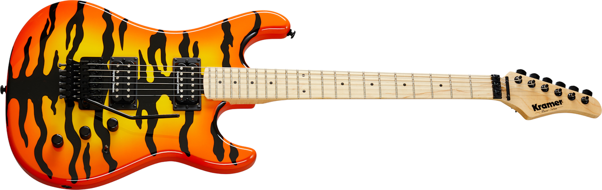 KRamer Guitars Pacer Vintage El-guitar (Tiger Stripe)