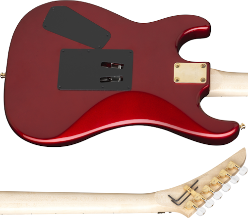 KRamer Jersey Star El-guitar (Candy Apple Red)