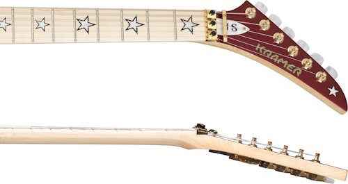 KRamer Jersey Star El-guitar (Candy Apple Red)