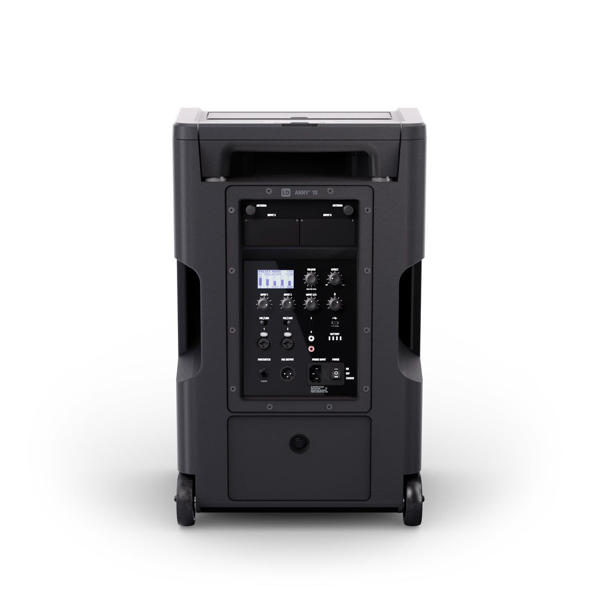 LD Systems ANNY® 10 - 10" bærbart batteridrevet Bluetooth® PA-system med mixer