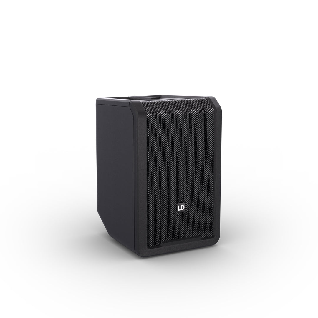 LD Systems ANNY® 8 - Bærbar batteridrevet Bluetooth® PA-højttaler med mixer, Stage Black