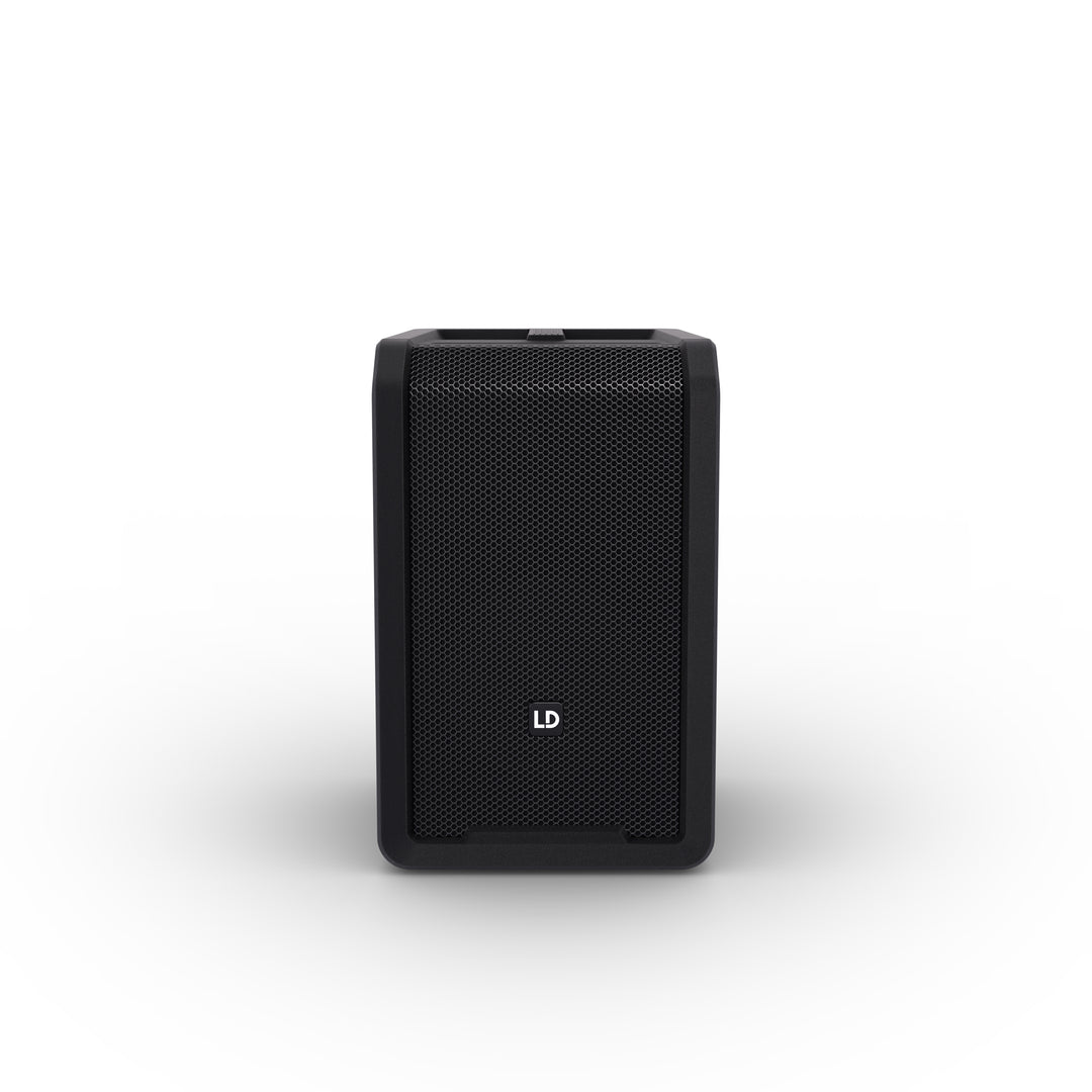 LD Systems ANNY® 8 - Bærbar batteridrevet Bluetooth® PA-højttaler med mixer, Stage Black