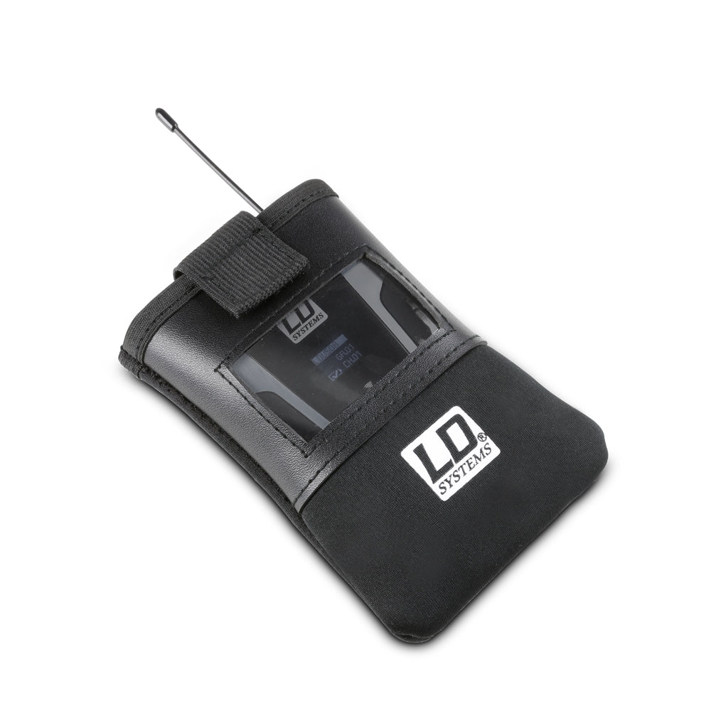 LD Systems BP POCKET 2 - Taske til bodypack-sender med gennemsigtigt vindue