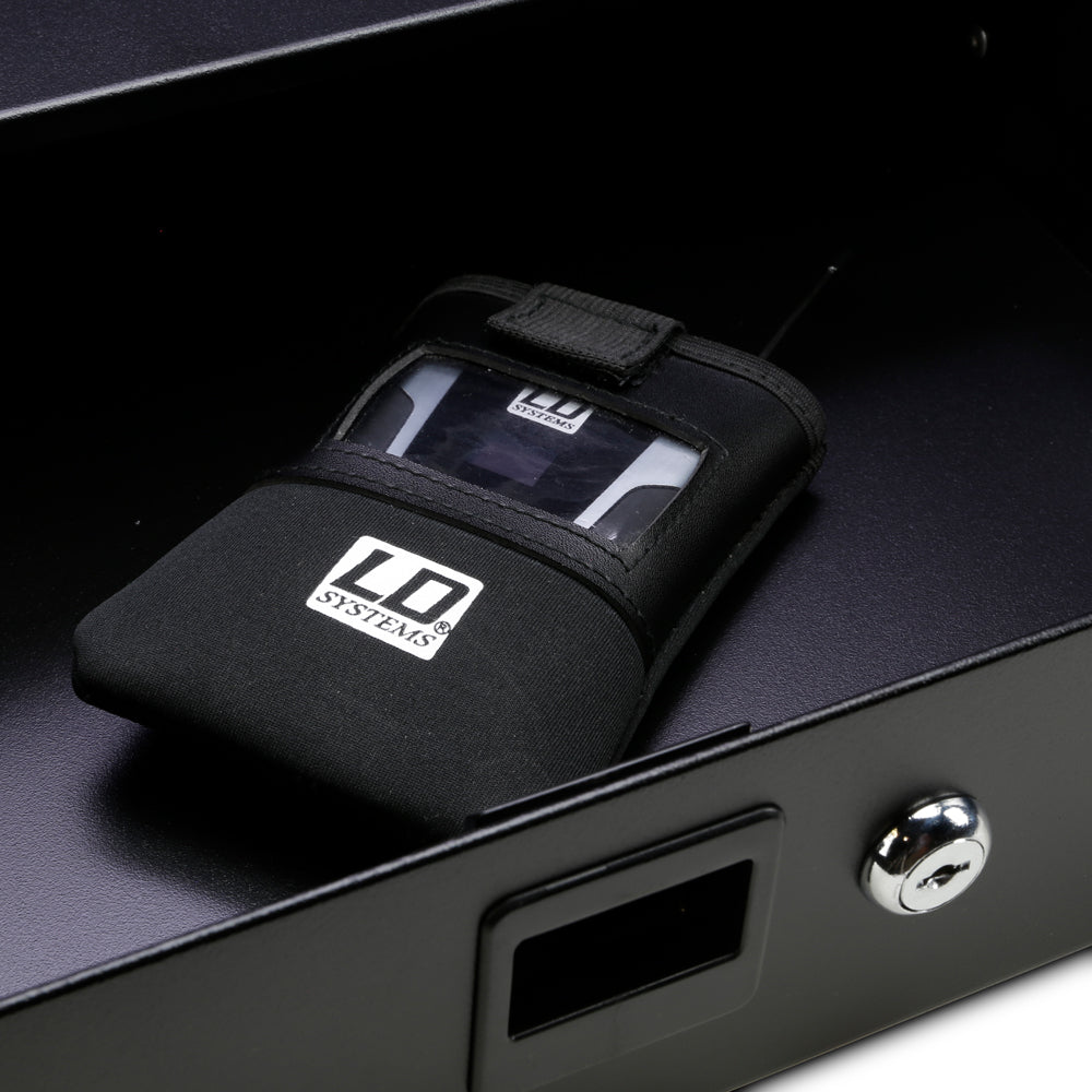 LD Systems BP POCKET 2 - Taske til bodypack-sender med gennemsigtigt vindue