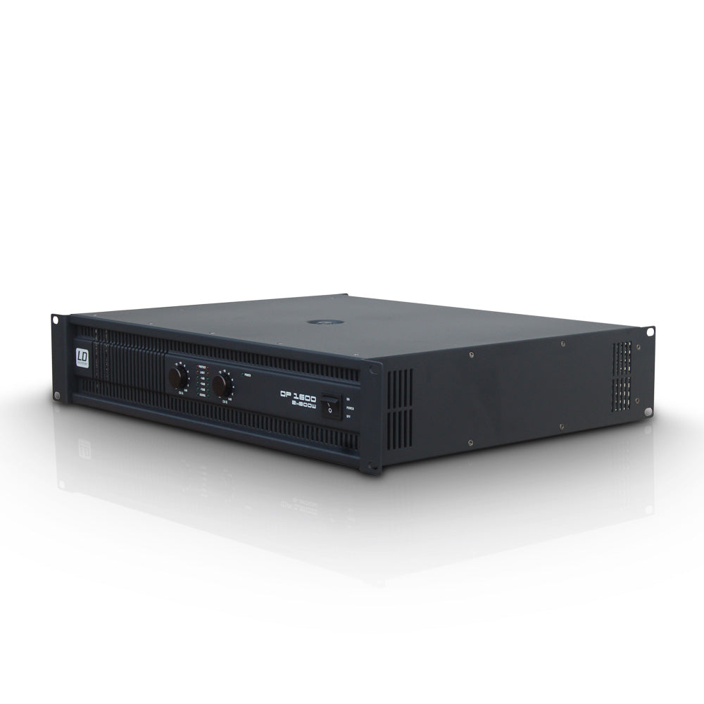LD Systems DEEP2 1600 - Effektforstærker (2x450W, 8 Ohm)