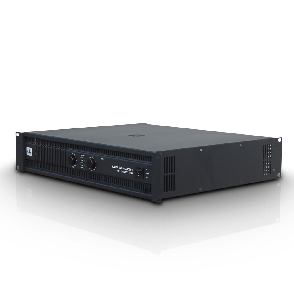 LD Systems DEEP2 2400 X - Effektforstærker (2x600W, 8 Ohm)