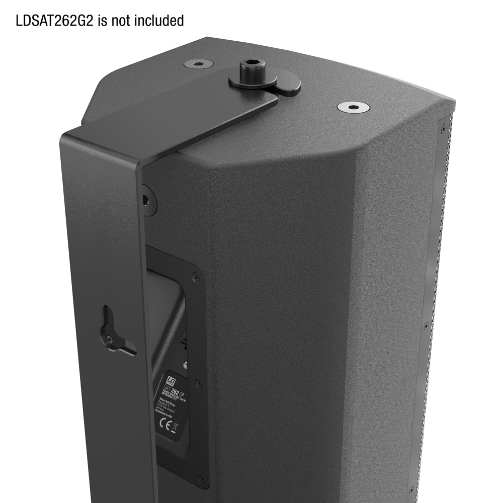 LD Systems SAT 262 G2 WMB - Drejeligt vægbeslag til LDSAT262G2, sort