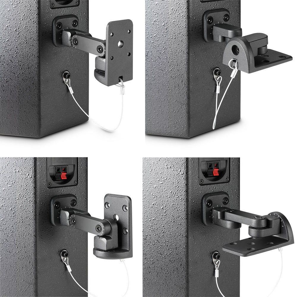 LD Systems SAT 442 G2 - 4 x 4" passiv installationshøjttaler, sort