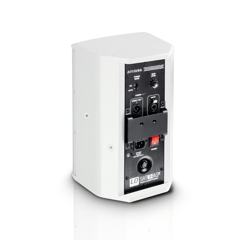 LD Systems SAT 62 A G2 Hvid Aktiv Højttaler