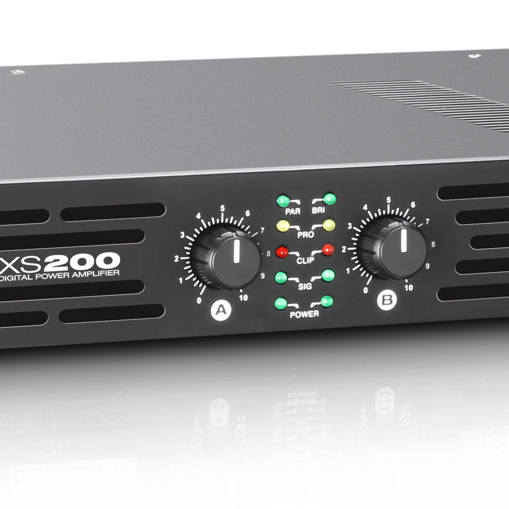 LD Systems XS 200 - Effektforstærker (2x50W, 8 Ohm)