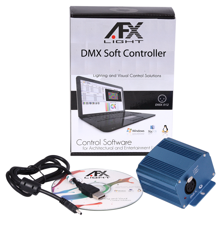 AFX 512 DMX Soft control
