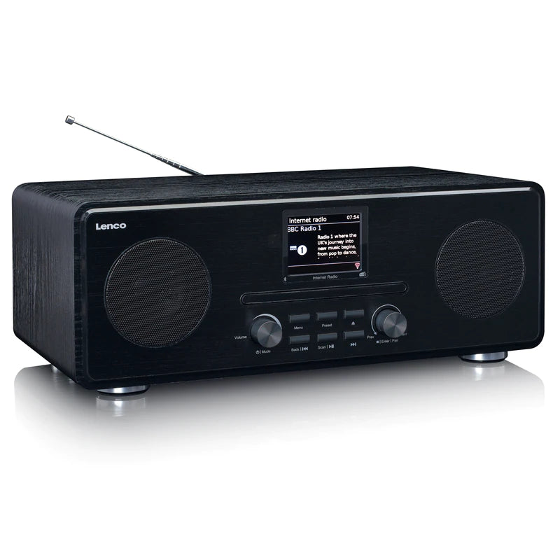Lenco DIR-260 Internet Radio (Sort)