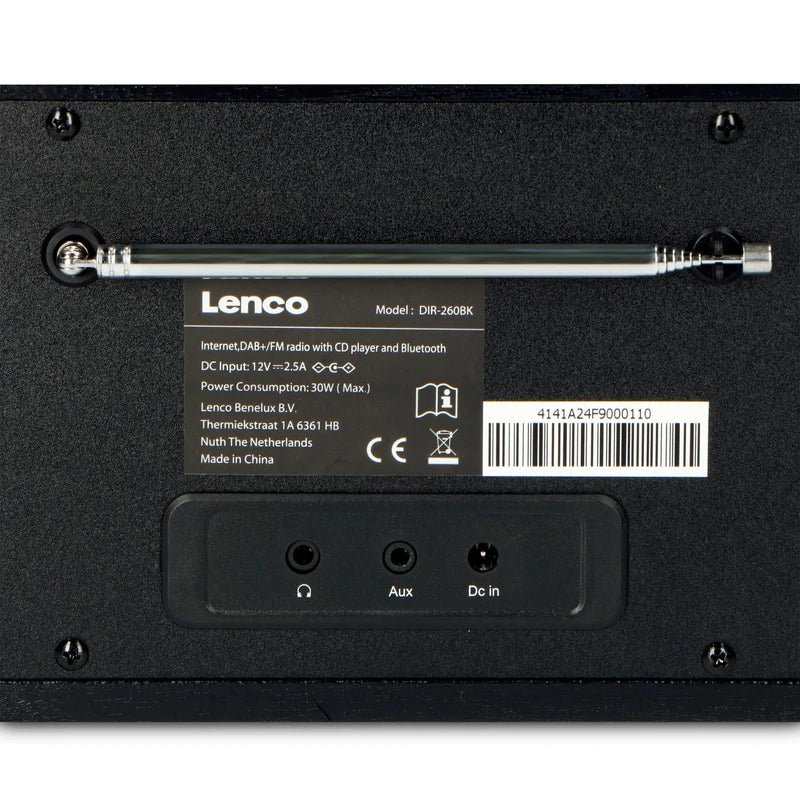 Lenco DIR-260 Internet Radio (Sort)