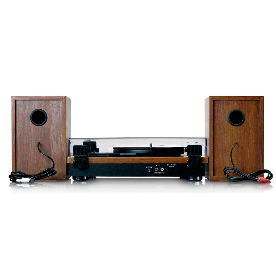 Lenco LS-100 Pladespiller Bundle m. Højtalere (Teak)