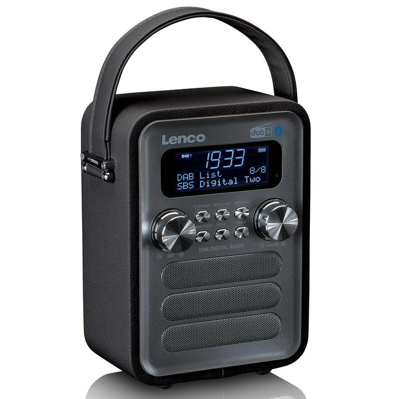 Lenco PDR-051 DAB+ Radio (Sort/Sølv)