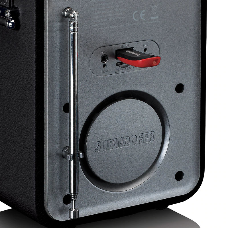 Lenco PDR-051 DAB+ Radio (Sort/Sølv)