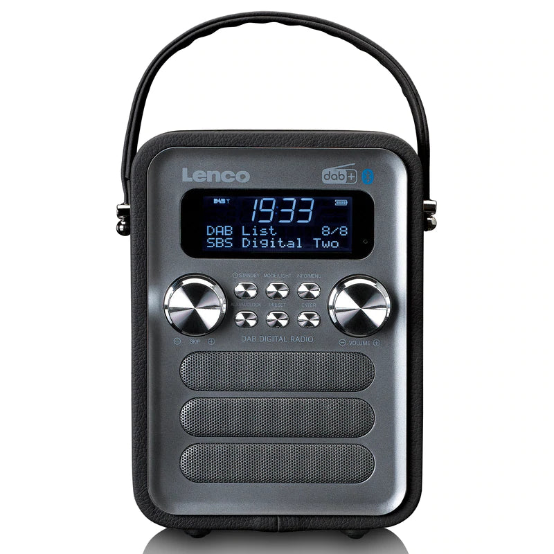Lenco PDR-051 DAB+ Radio (Sort/Sølv)