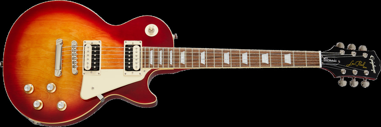 Epiphone Les Paul Classic El-guitar Starterpakke (Heritage Cherry Sunburst)
