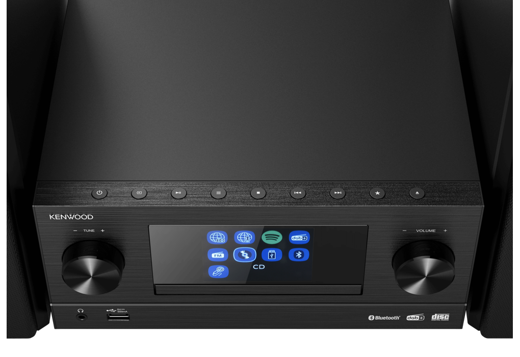 Kenwood M9000S Smart Minianlæg (Sort)