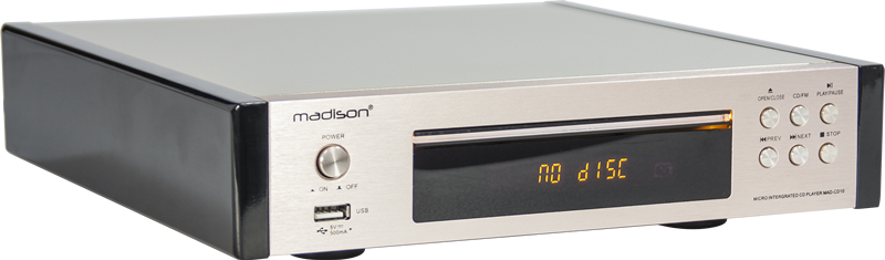Madison CD Afspiller og FM radio m. USB