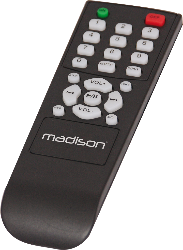 Madison HI-FI Stereo Forstærker (Sort, 2x100W)