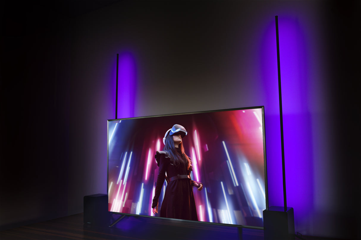 Ibiza Magic Color Stick RGB Gulvlys (Sort)