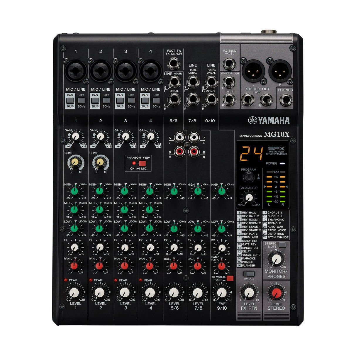 Yamaha MG10X - Mixer