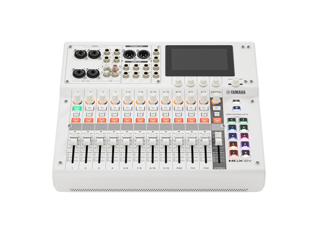 Yamaha MGX12V Digital Mixing Console (Hvid) - Video Version