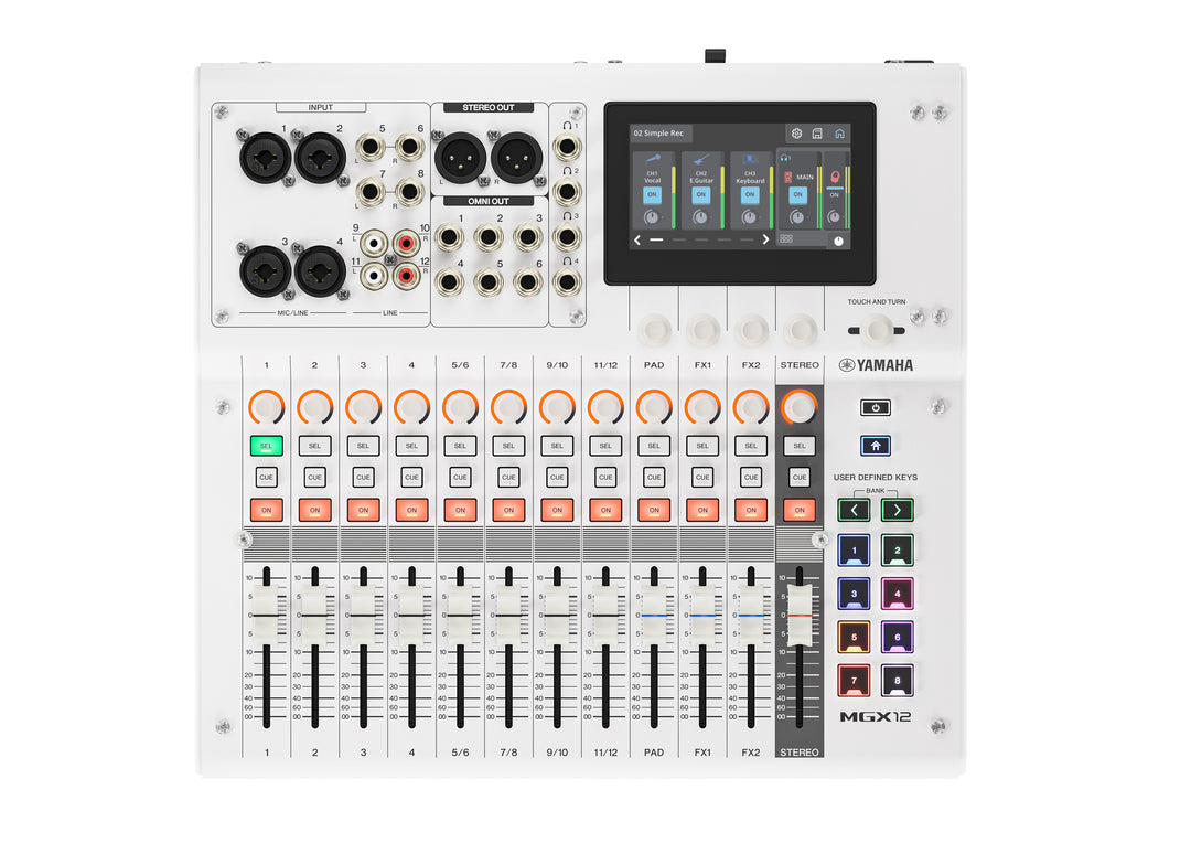 Yamaha MGX12 Digital Mixing Console (Hvid)