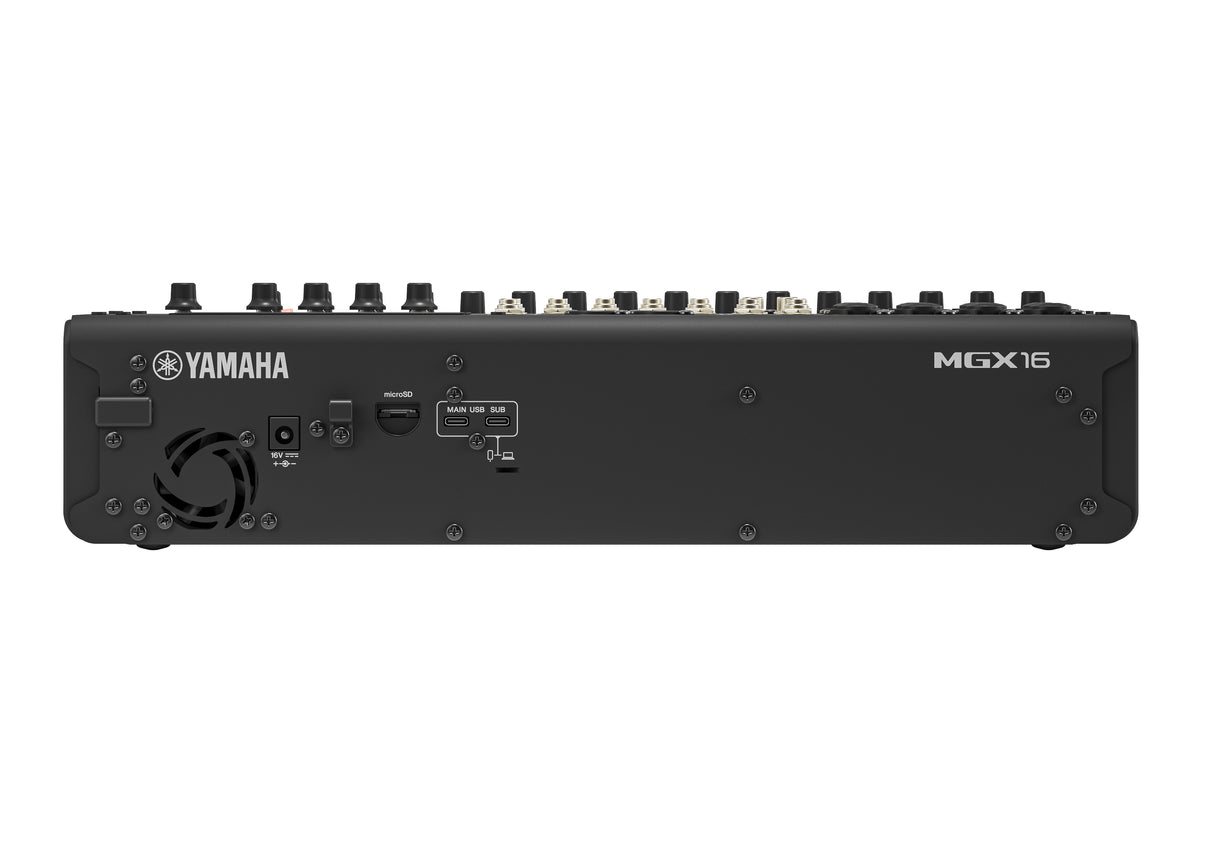 Yamaha MGX16 Digital Mixing Console (Sort)