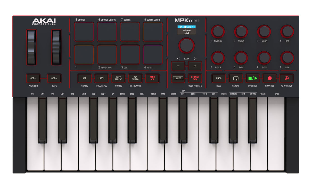 Akai MPK Mini Mk4 (Sort)
