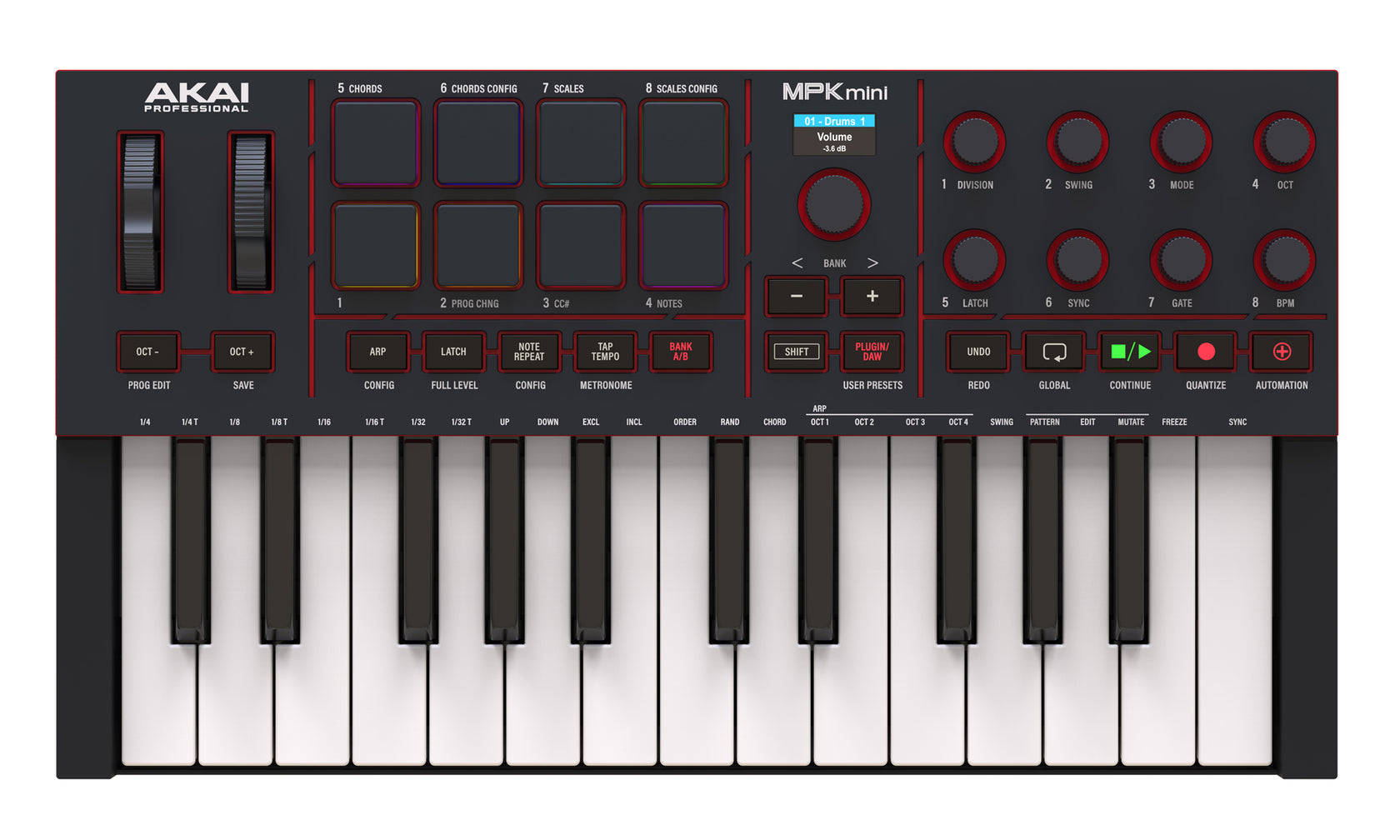 Akai MPK Mini Mk4 (Sort)