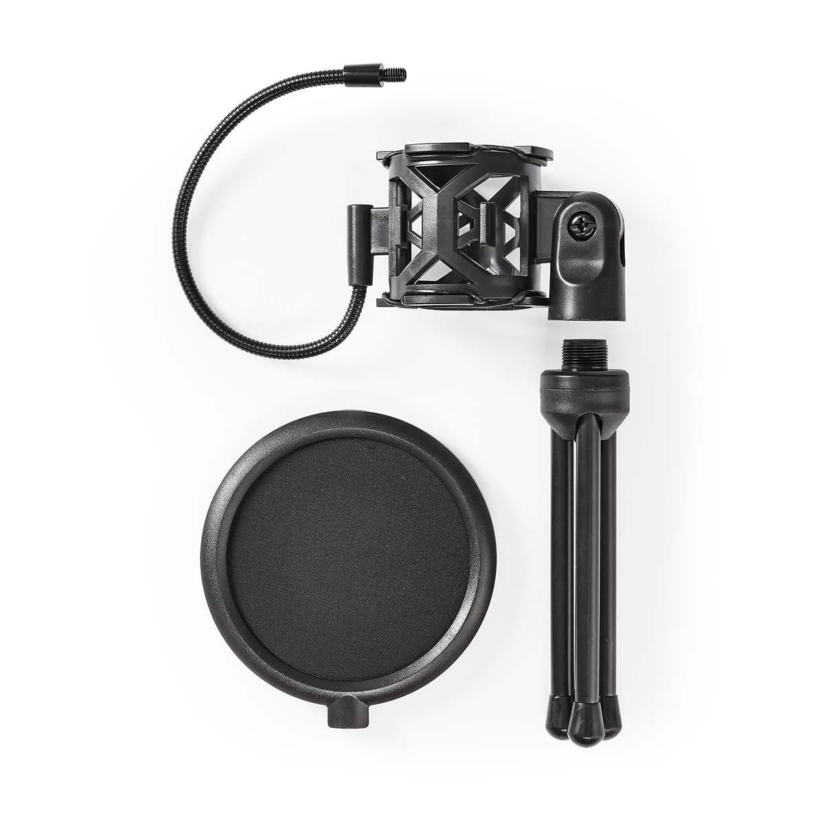 Mikrofonbordstativ m. Shockmount