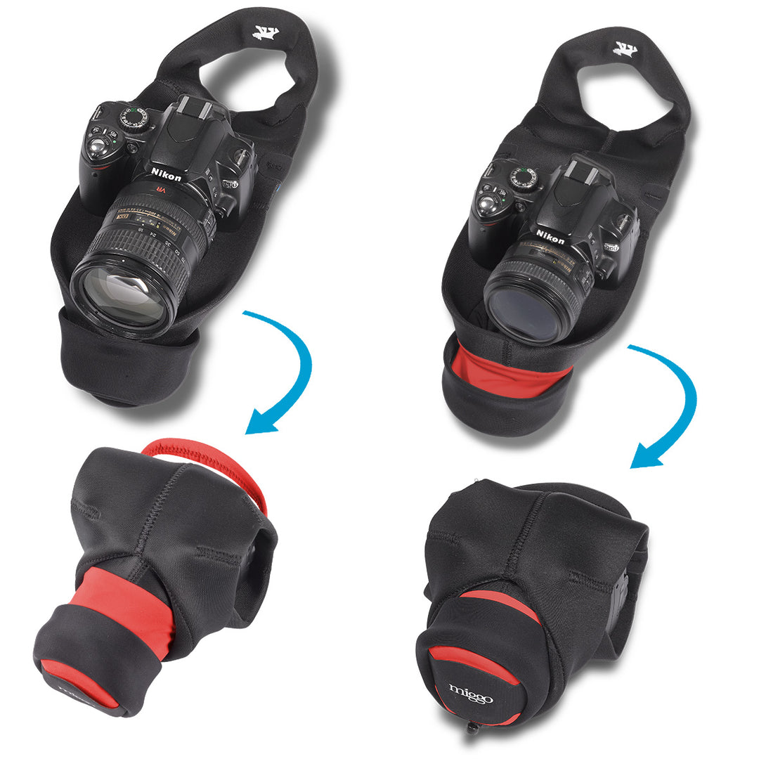 MyMiggo Padded Camera Grip Wrap for SLR