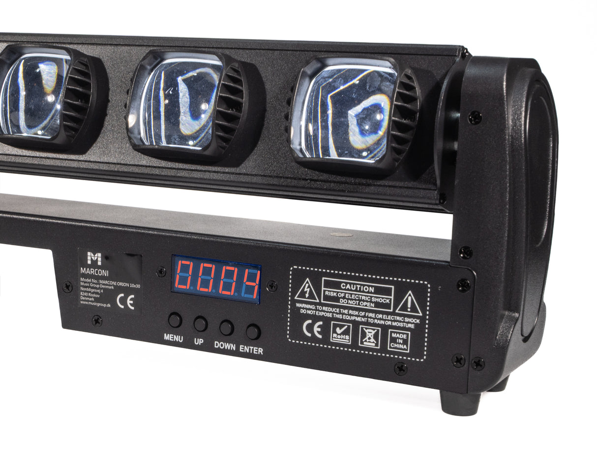 Marconi Orion 10*30W Beam Wash Moving Bar