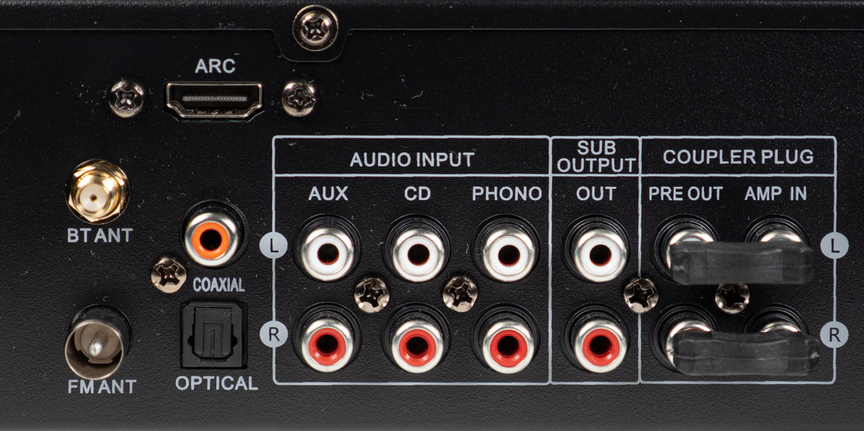 SoundMate SA-A003 Hifi forstærker m. Bluetooth (2x100W)
