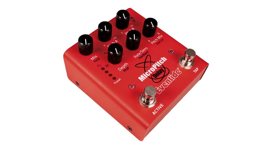 Eventide MicroPitch pitch shifter delay-pedal