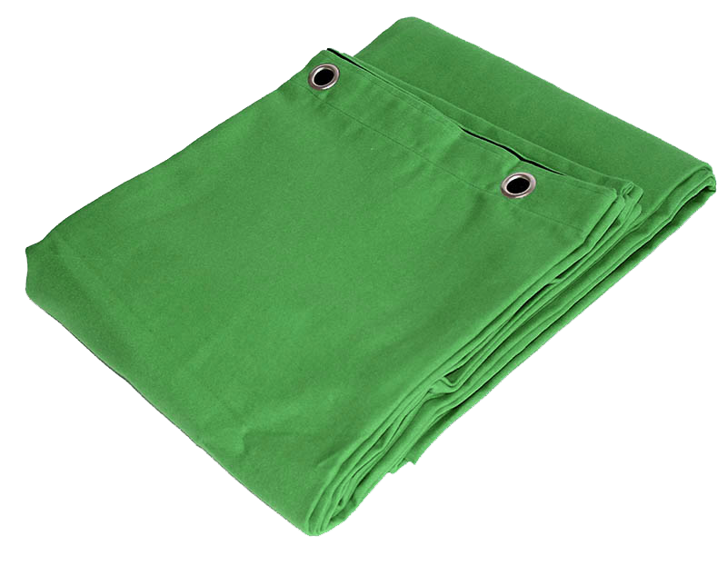 Green Screen Tæppe m. Øjer