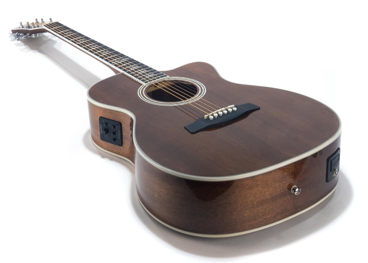 Hagstrom Mora II Concert CE Western Guitar (Mahogni)