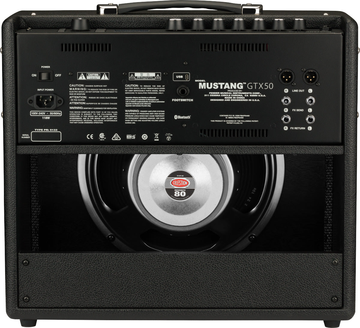 Fender Mustang GTX50 Guitarforstærker